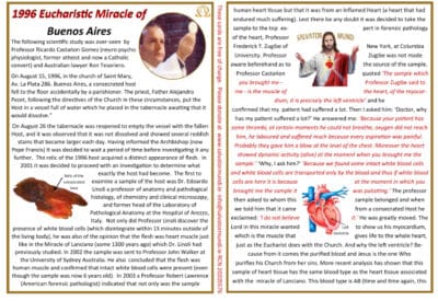 Eucharistic Miracle of Buenos Aires
