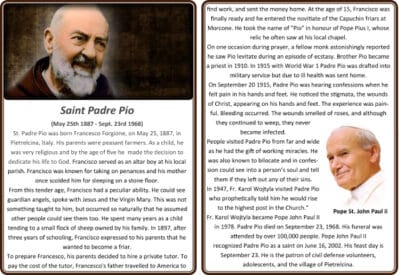 St. Padre Pio