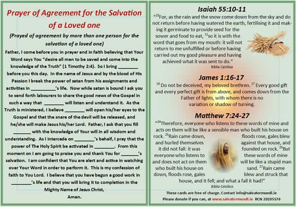Salvation of a Loved One